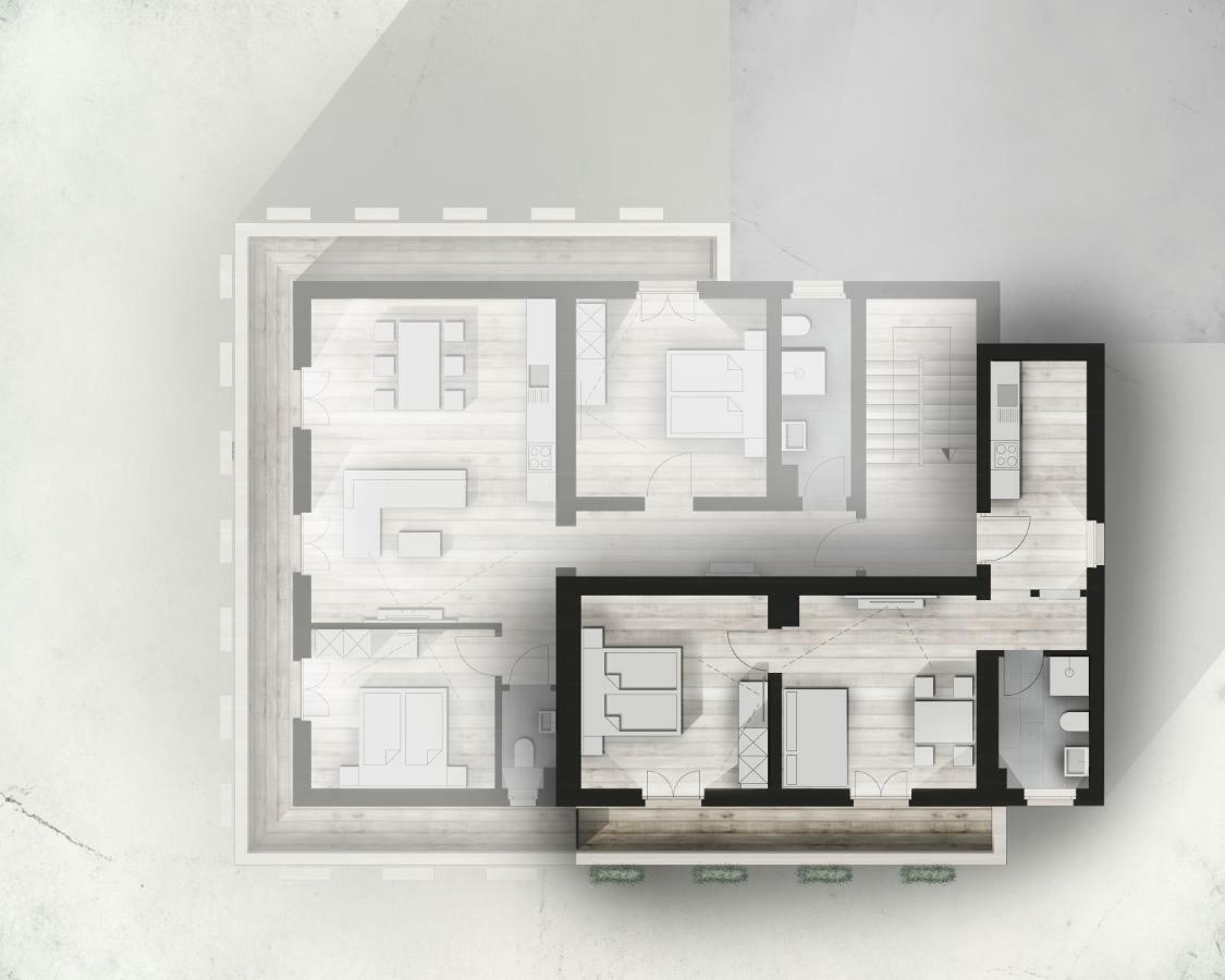 Hillside Apartments Pircher Fuegen Luaran gambar